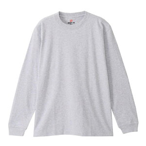 Hanes �`�����s�I�� L/S T-SHIRT 2P �w�U�[�O���[ S H5186-2 60 | �t�@�b�V���� �����Y�t�@�b�V���� ���f�B�[�X ���j�Z�b�N�X �j�����p �g�b�v�X �����OT�V���c ����T ���� �h�� �^�O���X �������u ����