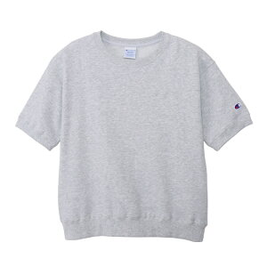 CHAMPION �`�����s�I�� SHORT SLEEVE SWEATSHIRT �A�b�V���O���[ M CW-D009 35 | �g�b�v�X ���� �V���[�g�X���[�u �V���c �X�E�F�b�g �y�� �N���[�l�b�N �����Y ���j�Z�b�N�X �j�����p �X�|�[�c �g���[�j��