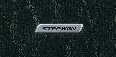 ステップワゴン フロアカーペットマット スタンダードタイプ ブラック
