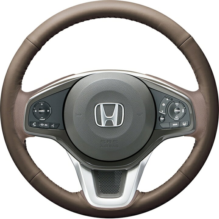 楽天市場】HONDA ホンダ 純正 ステアリングホイールカバー グレー×モカ 