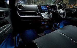 HONDA �z���_ NWGN N-WGN �G�k���S�� �z���_���� LED�X�s�[�J�[�����O���h�A�|�P�b�g�C���~�l�[�V���� /LED�u���[�Ɩ� 2013.11�`�����f��