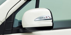 HONDA ホンダ NWGN N-WGN エヌワゴン ホンダ純正 ドアミラーデコレーション(シルバー/左右セット) 2014.10〜次モデル