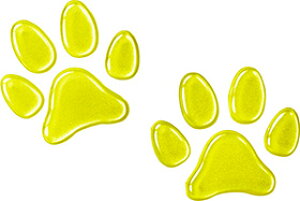 メール便可 HONDA ホンダ NWGN N-WGN エヌワゴン ホンダ純正 ペットエンブレム 肉球デザイン(1シート2個入り) 2015.10〜次モデル | ペット エンブレム 車 部品 パーツ ポイント消化