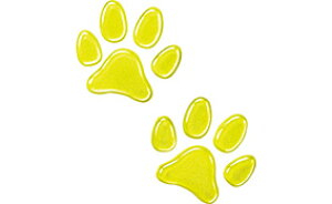 メール便可 HONDA ホンダ ODYSSEY オデッセイ ホンダ純正 ペットエンブレム 肉球デザイン (1シート2個入り) 2016.2〜次モデル | ペット エンブレム 車 部品 パーツ ポイント消化