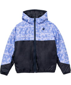 le coq sportif ルコック 中わたウィンドブレーカー ジャケット パープル M QMWWJF31 PP | 衣類 服 ウエア アウター 長袖 ロングスリーブ 防風 はっ水 ウィンドジャケット 保温 防寒 フード モノグラム デイリーユース スポーツ アウトドア 機能性 パープル M