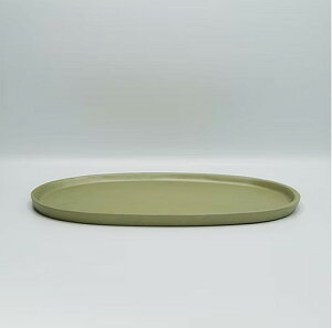 ポッシュリビング オーバルプレート ゴールド 64115 | 小物置き 小物入れ 植木鉢 鉢受け皿 鉢 盆栽 多肉植物 サボテン