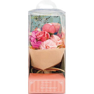 メルシーボンジョルネブーケ ソープフラワー ロゼ 801792 | 25-0225-132 インテリア 雑貨 グッズ 小物 飾り フラワーアレンジメント 花 バスフレグランス 花の入浴剤 プレゼント 可愛い おしゃれ