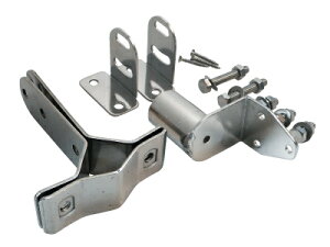 信栄物産 オールステンレス製付属金具 C-11 | 金具 DIY パーツ 取付け ステンレス 中型 中型ミラー 鏡 かがみ ガレージミラー カーブミラー 車庫 ガレージ 安全確認 安全ミラー 安全確認ミラー