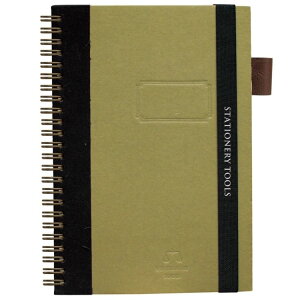 SPICE XpCX SPICE OF LIFE TOOLS A5 RING NOTE KHAKI KPBS1060KH | J[L Om[g  m[g  TCNf fUC p G