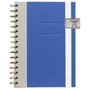 SPICE �X�p�C�X SPICE OF LIFE TOOLS A5 RING NOTE MARINE BLUE KPBS1060MB | �}�����u���[ �����O�m�[�g ���� �m�[�g �� ���T�C�N���f�� �f�U�C�� ���p �G��