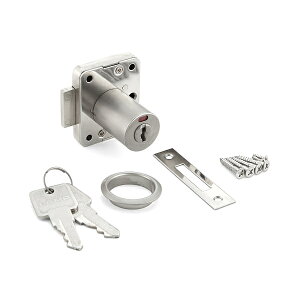 SUGATSUNE スガツネ工業 面付 シリンダー 表示錠 2200型 用 トータルロック2200シリーズ 本体 150-060-415 2200-30-B | DIY LAMP ランプ 金物 金具 建具 ツール 鍵 カギ セキュリティ部品 シリンダー錠 片開