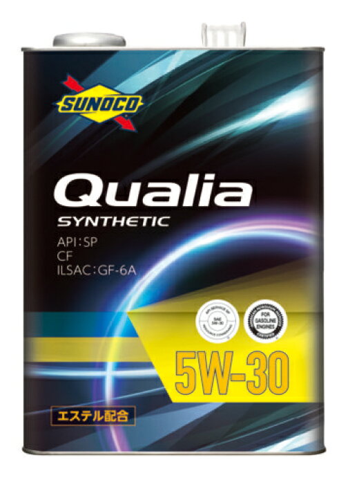 楽天市場 Sunoco スノコ エンジンオイル Qualia クオリア 5w 30 4l缶 5w30 4l 4リットル オイル 交換 人気 オイル缶 油 エンジン油 車検 車 オイル交換 ポイント消化 De Desir De Vivre