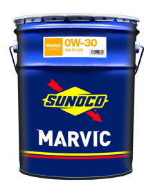 SUNOCO スノコ エンジンオイル MARVIC マービック 0W-30 20L缶 | 0W30 20L 20リットル ペール缶 オイル 交換 人気 オイル缶 油 エンジン油 車検 車 オイル交換 ポイント消化