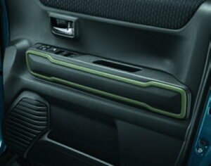 SUZUKI スズキ 純正 ドアトリムガーニッシュ マットカーキメタリック BB78 99238-59S10-QZ7 | HUSTLER ハスラー 車用品 カー用品 自動車 部品 パーツ アクセサリー 内装 カスタム ドレスアップ おしゃれ