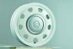 SUZUKI スズキ 純正 アルミホイール(14インチ) ホワイト AC71 99277-79R01-Z4P |WAGON R ワゴンR 車用品 カー用品 カーパーツ 外装部品 外装パーツ 外装 ドレスアップ 車 自動車 部品 装飾品 カスタム