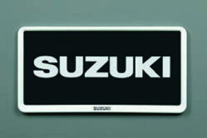 SUZUKI �X�Y�L ���� �i���o�[�v���[�g���� ���� �z���C�g ABYM 9911D-63R01-26U | XBEE �N���X�r�[ �ԗp�i �J�[�p�i �i���o�[�v���[�g �h���X�A�b�v �J�X�^�}�C�Y �J�[�p�[�c �O���p�[�c �t�����g�p �O
