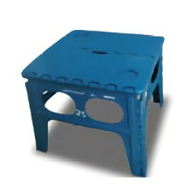 TRI FOLDING SERIES FOLDING TABLE Chapel BLUE SLW005 | イス スツール チェア 折りたたみ カラフル 踏み台 脚立 補助いす ステップ ミニサイズ アウトドア キャンプ アウトドア用品 ピクニック バーベキュー 釣り プール 頑丈 耐荷重50kg 簡易テーブル ミニテーブル