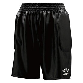 umbro アンブロ GKハーフパンツ ブラック L UAS6700GP BLK | スポーツ スポーツ用品 運動 服 衣類 ウエア ボトムス パンツ 半ズボン 軽量 耐久性 サテン 機能性 ブランド 快適 デザイン シンプル 素材 人気 おすすめ サッカー フットサル L ブラック