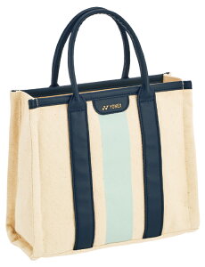 YONEX ヨネックス ミニトートバッグ ホワイト/ネイビー BAG2551M 100 | スポーツ 競技 テニス 軟式 硬式 バトミントン バッグ ケース 部活 練習 トレーニング おしゃれ ユニセックス 男女兼用 メ