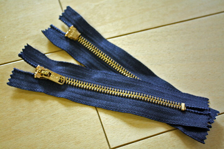 楽天市場】Vintage Ideal USA ジッパー #5 Brass 5本セット : DESK 