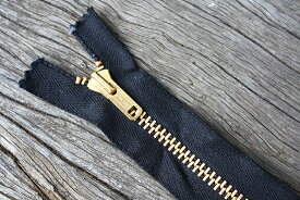 Vintage タロン ジッパー　#5 ブラス TALON Zipper Black Stick