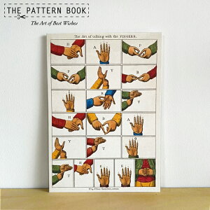 p^[ubN o[Xf[J[h b Talking Fingers aJ[h ܂J[h bZ[WJ[h t THE PATTERN BOOK  y [֑Ήz