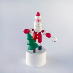 fgA vbVAbvgC T^c[ giJC NX}X ؐ  ߋ u IuWF `FR DETOA WOODEN PUSH UP TOY SANTATREE