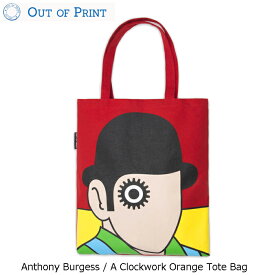 アウトオブプリント トートバッグ アンソニー・バージェス 時計仕掛けのオレンジ Out Of Print Anthony Burgess / A Clockwork Orange Tote Bag エコバッグ おしゃれ A4 OP00001【メール便可】 【あす楽】