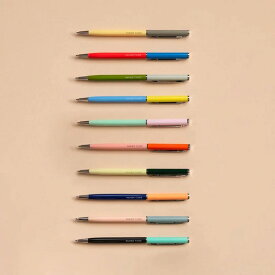 papier tigre ボールペン おしゃれ かわいい パピエティグル パピエティグル 繰り出し式 細字 手帳 カラフル ヨーロッパ文具 欧州 【メール便】