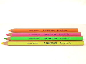 STAEDTLER ステッドラー テキストサーファードライ 蛍光色鉛筆 128 64
