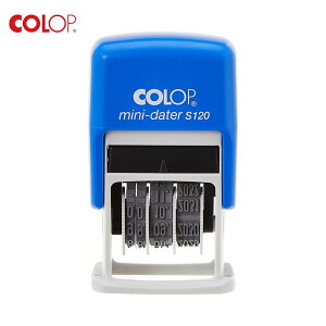COLOP Rbv tX^v mini dater stamp S120   t nR ] X^CbV Vv 킢 2024N-2035N
