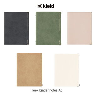 NCh t[N oC_[m[g 2mm Kleid Fleek binder notes A5  OKt[X  fUC y2܂Ń[OKz