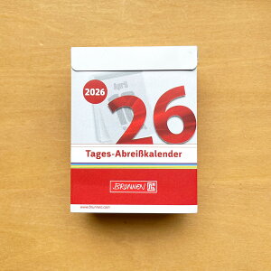 ブルネン 日めくりカレンダー 2026 No.2 BRUNNEN ドイツ かわいい おしゃれ 壁掛け ドイツ語