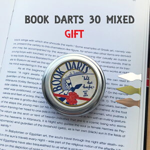 �u�b�N�_�[�c �~�b�N�X �M�t�g�� 30�ʓ��� BOOK DARTS ���� �u�����Y �S�[���h �V���o�[ �^�J �u�b�N�}�[�J�[ �u�b�N�}�[�N ������ ������� �X�y�V�����o�[�W�����@ �y���[���ցz