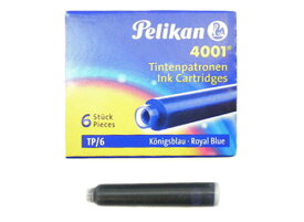 ペリカン 万年筆用 インク カートリッジ TP6 Pelikan ショートタイプ 6本入り 欧州共通規格 ロイヤルブルー ブルーブラック ブラック 【メール便】 【あす楽】