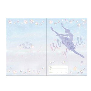 バレエ 雑貨 ノート 発表会 プレゼント Claraのバレエノート<ヴァリエーション&発表会>