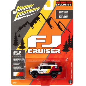 JOHNNY LIGHTNING 1/64 AUTO WORLD EXCLUSIVE - 2007 TOYOTA FJ CRUISER I[g[hXgA - 2007 g^EFJ N[U[