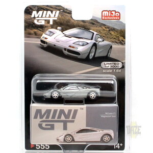 MiJo TOYS - McLAREN F1 (MAGNESIUM SILVER) CHASE CAR@AJ@MiJo Toys @}N[ F1 (}OlVEVo[) `FCXJ[