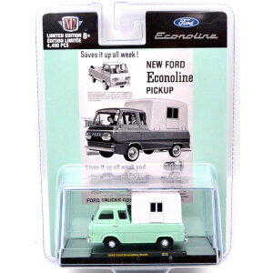 M2 MACHINES 1:64SCALE 1965 FORD ECONOLINE W/CAMPER GREEN 1965 tH[hEGRmC@EBY Lp[@O[