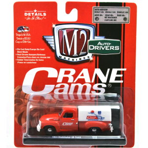 M2 MACHINES 1:64SCALE DRIVERS 1954 STUDEBAKER 3R TRUCK - CRANE CAMS 1954 �X�`���[�h�x�[�J�[�@3R �g���b�N - �N���[���J��