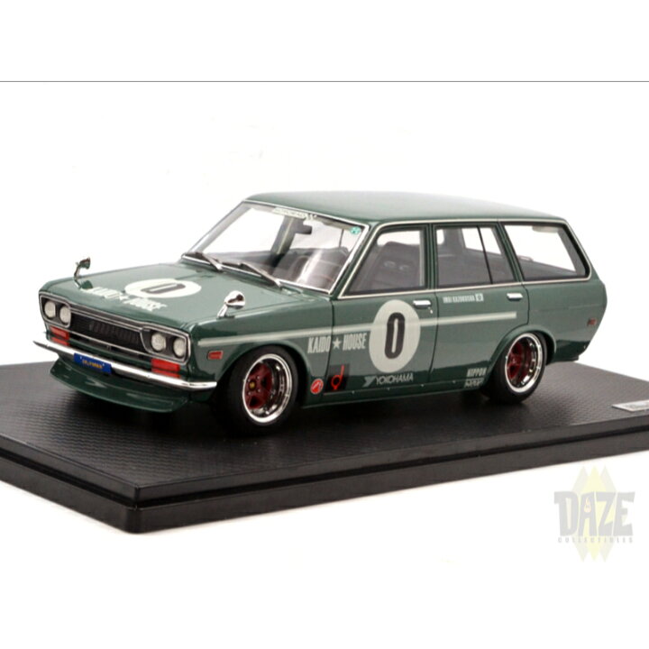 楽天市場】IGNITION MODEL 1/18 DATSUN BLUEBIRD 510 WAGON (GREEN 
