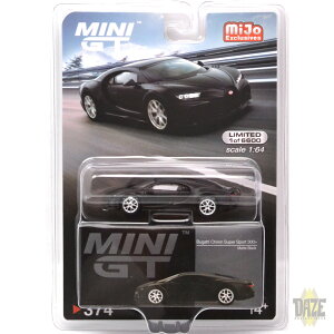 MiJo TOYS EXCLUSIVE - BUGATTI CHIRON SUPER 300+ (MATTE BLACK)MiJo ����@�u�K�b�e�B�E�V�����E�X�[�p�[300+�@(�}�b�g�u���b�N)