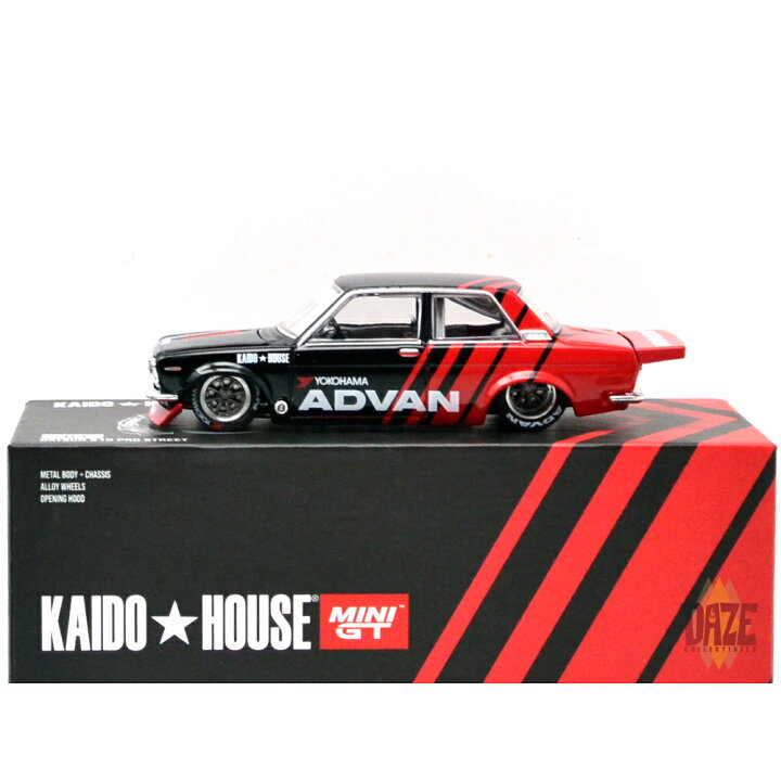 楽天市場】KAIDO HOUSE - DATSUN 510 PRO STREET - ADVAN YOKOHAMA 