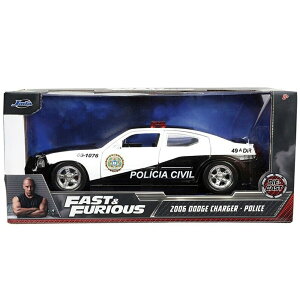 FAST AND THE FURIOUS 2006 DODGE CHARGER POLICE 2006 �_�b�W�E�`���[�W���[�@�|���X