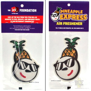 JACK PINEAPPLE EXPRESS AIR FRESHENER�@�W���b�N�E�p�C�i�b�v���E�G�N�X�v���X�E�G�A�t���b�V���i�[