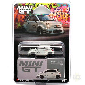 MINI-GT 1/64 LB-WORKS x ABARTH 595 ADAS WORKS FIGHTERS (MATTE GREY)LB-WORKS x �A�o���g 595 ADAS WORKS �t�@�C�^�[�Y�@(�}�b�g�O���[)
