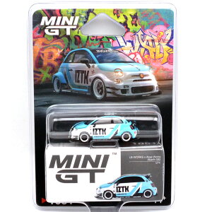 MINI-GT 1/64 LB-WORKS x ABARTH 595 (IZTK) LB-WORKS x ADAS WORKS �A�o���g 595(IZTK)