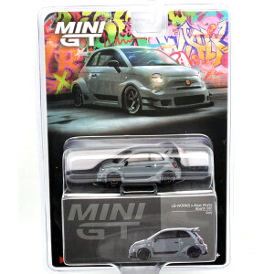 MINI-GT1/64 LB-WORKS x ABARTH 595 (GREY) LB-WORKS x ADAS WORKS �A�o���g 595(�O���[)