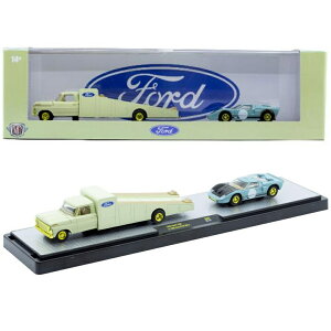 M2 1/64 1969 FORD F-350 & 1966 FORD GT40 MK2 (CHASE CAR) 1969 �t�H�[�h F-350 & 1966 �t�H�[�h GT40 MK2(�`�F�C�X�J�[)�I�[�g�n�E���[�@�����[�X89