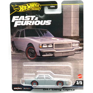 FAST & FURIOUS PREMIUM 2024 MIX-H - 1987 CHEVY CAPRICE ���C���h�E�X�s�[�h �v���~�A���A�\�[�g2024 MIX- H -1987 �V�F�r�[�E�J�v���X US�ŃA�\�[�g�@H